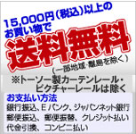 15,000�ߡ��ǹ��˰ʾ�Τ��㤤ʪ�� ����̵�� (�����ϰ衦Υ������) ����ʧ����ˡ ��Կ�����E�Х󥯡�����ѥ�ͥåȶ�� ͹�ؿ�����͹�ؿ��ء����쥸�å�ʧ�� ������������ӥ�ʧ��